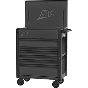35IN 6-DRAWER TOOL CART-BL