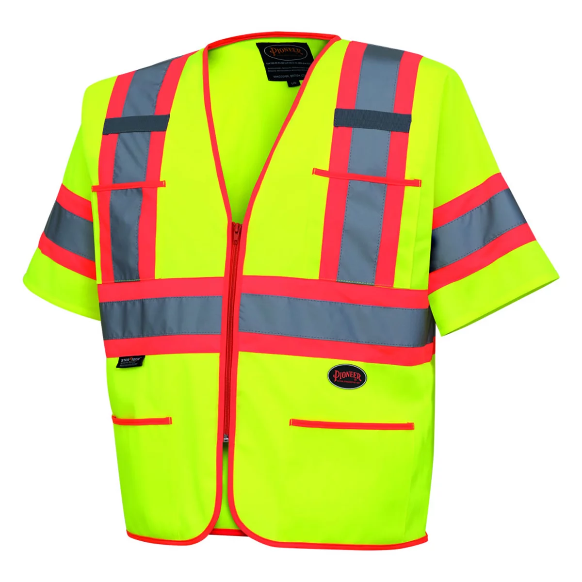 (image for) Polyester Sleeved Safety Vest
