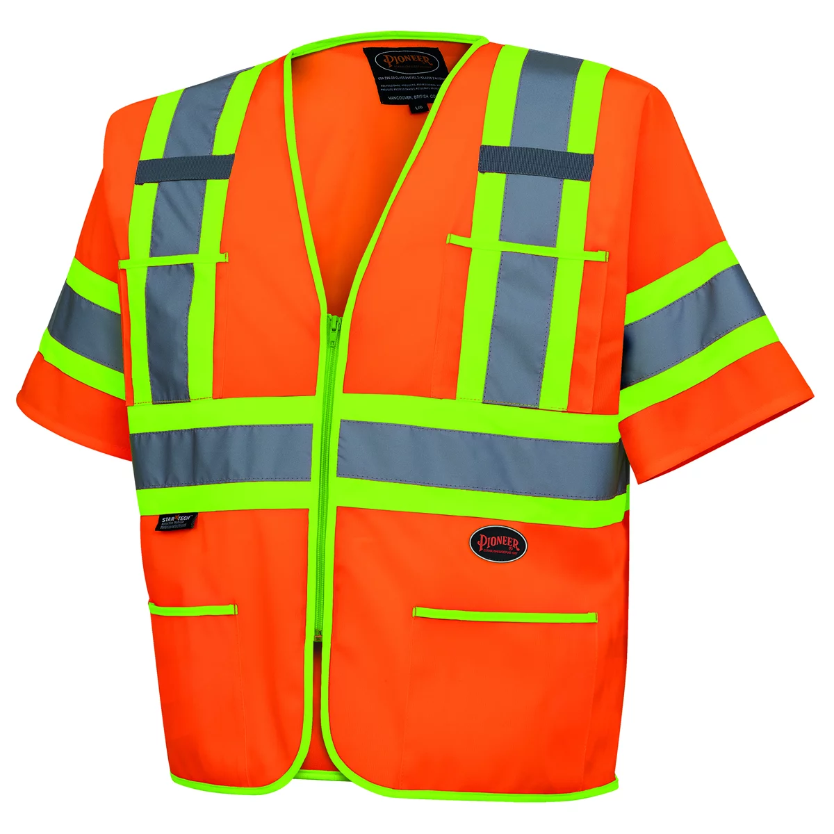 (image for) Polyester Sleeved Safety Vest