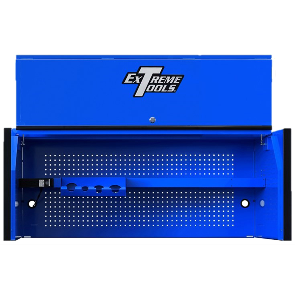 RX Series 55" x 25" Deep Triple Bank Hutch blu blk