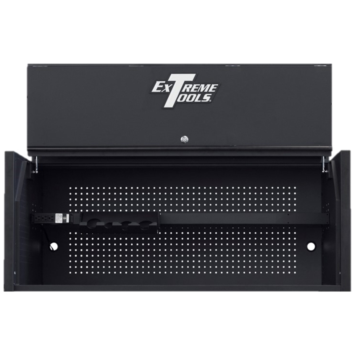 RX Series 55" x 25" Deep Triple Bank Hutch blk blk
