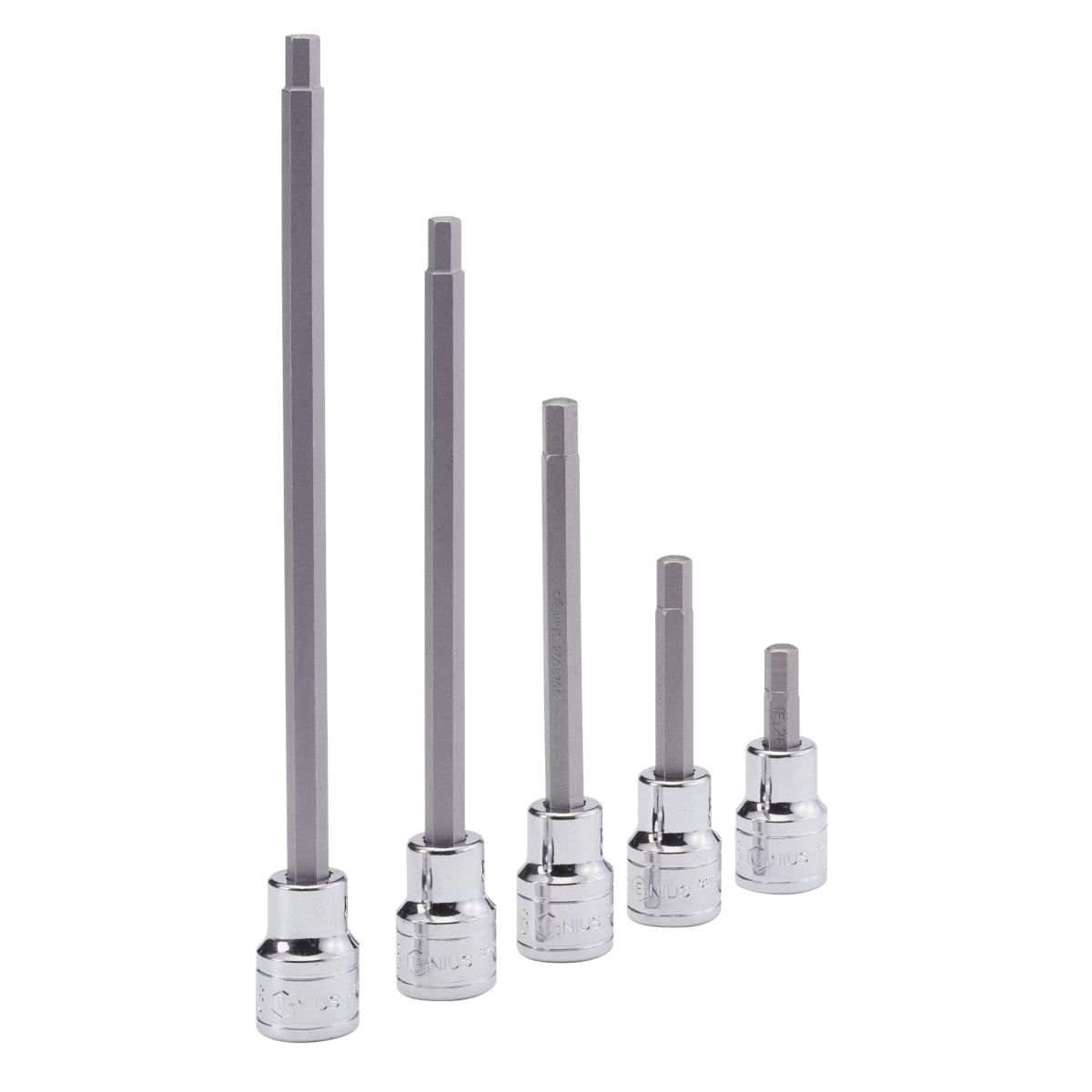 (image for) 1/2" Dr. 14mm Hex Bit Socket 190mmL