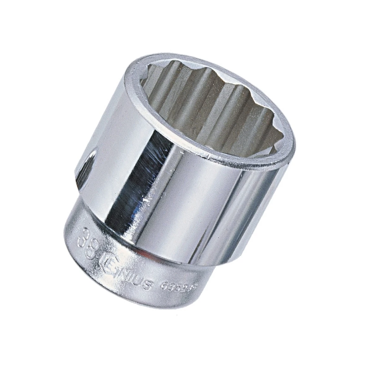 (image for) 1" Dr. 3-1/4" 12-pt Hand Socket