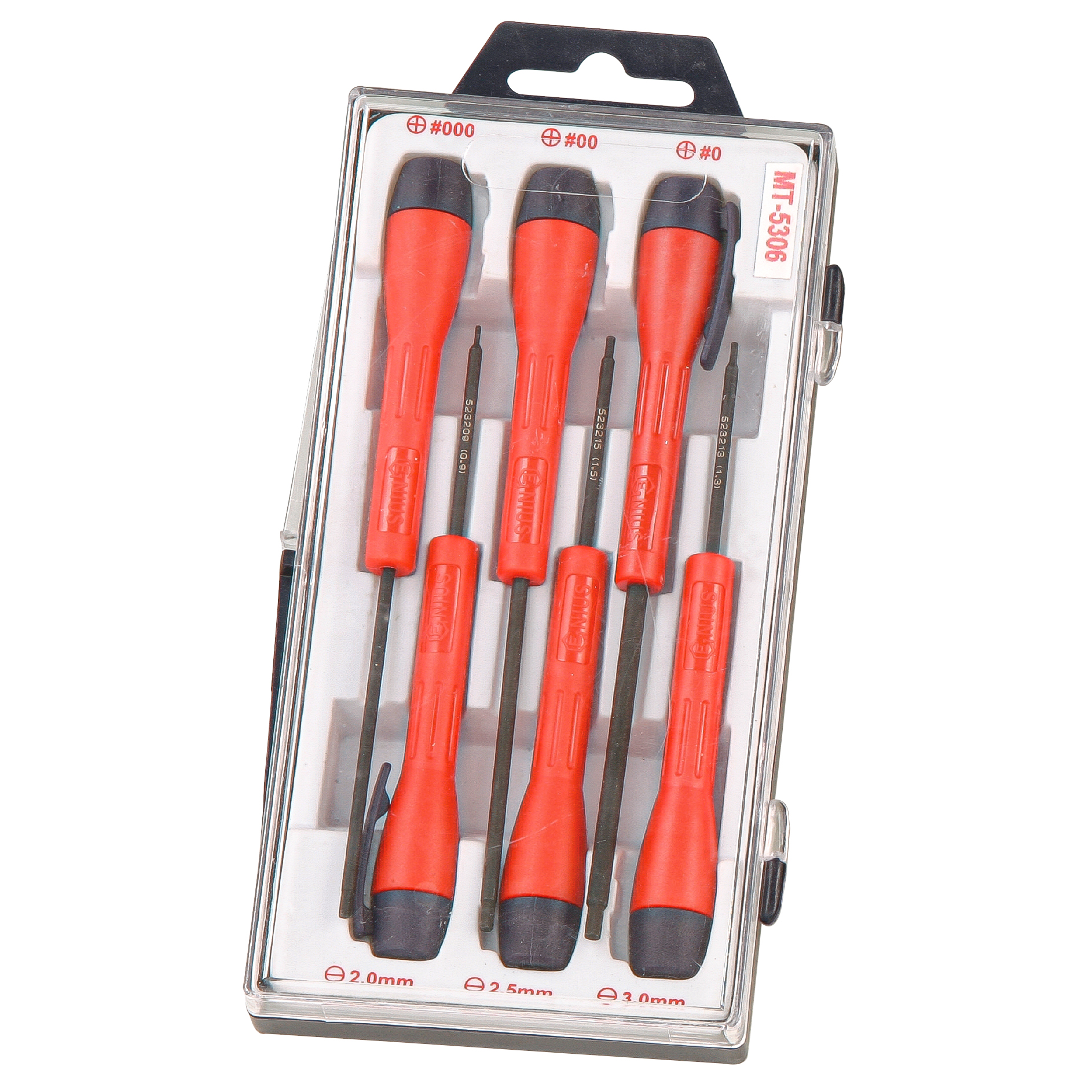 6PC Metric Hex Micro-Tech Screwdriver Set
