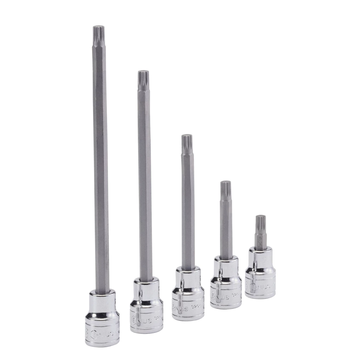 (image for) 1/2" Dr. M5 Triple Square Bit Socket 80mmL