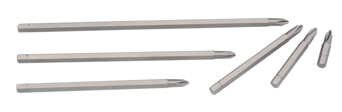 5/16" Hex Shank, #2 Phillips Screwdriver Bit 56mmL