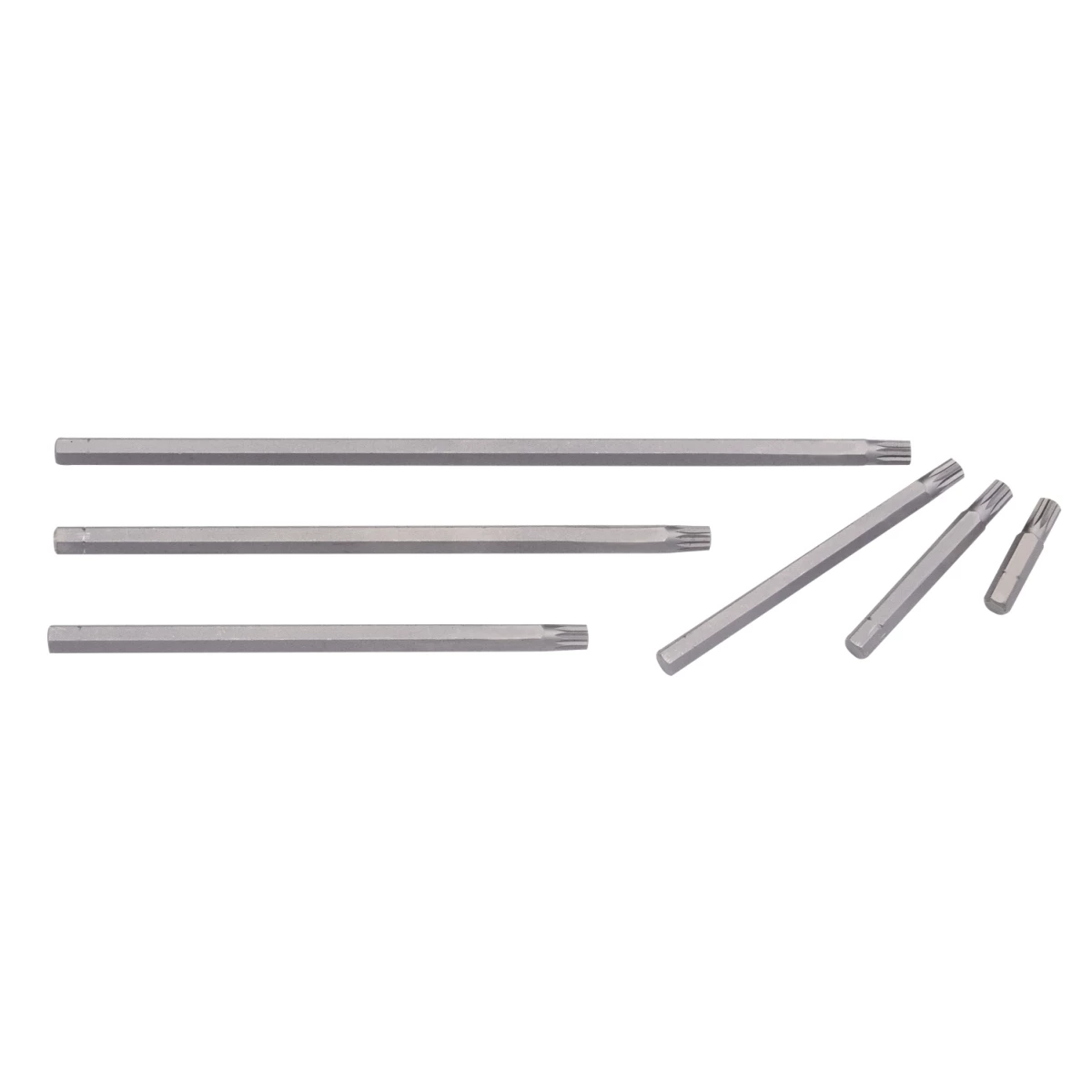 (image for) 1/4" Hex Shank, M6 Triple Square Bit 200mmL