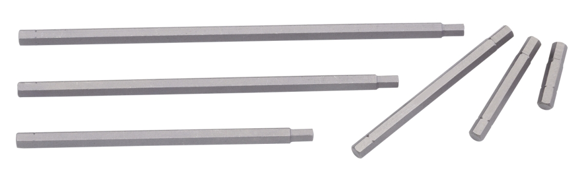 9mm Hex Shank, 9mm Hex Screwdriver Bit 125mmL