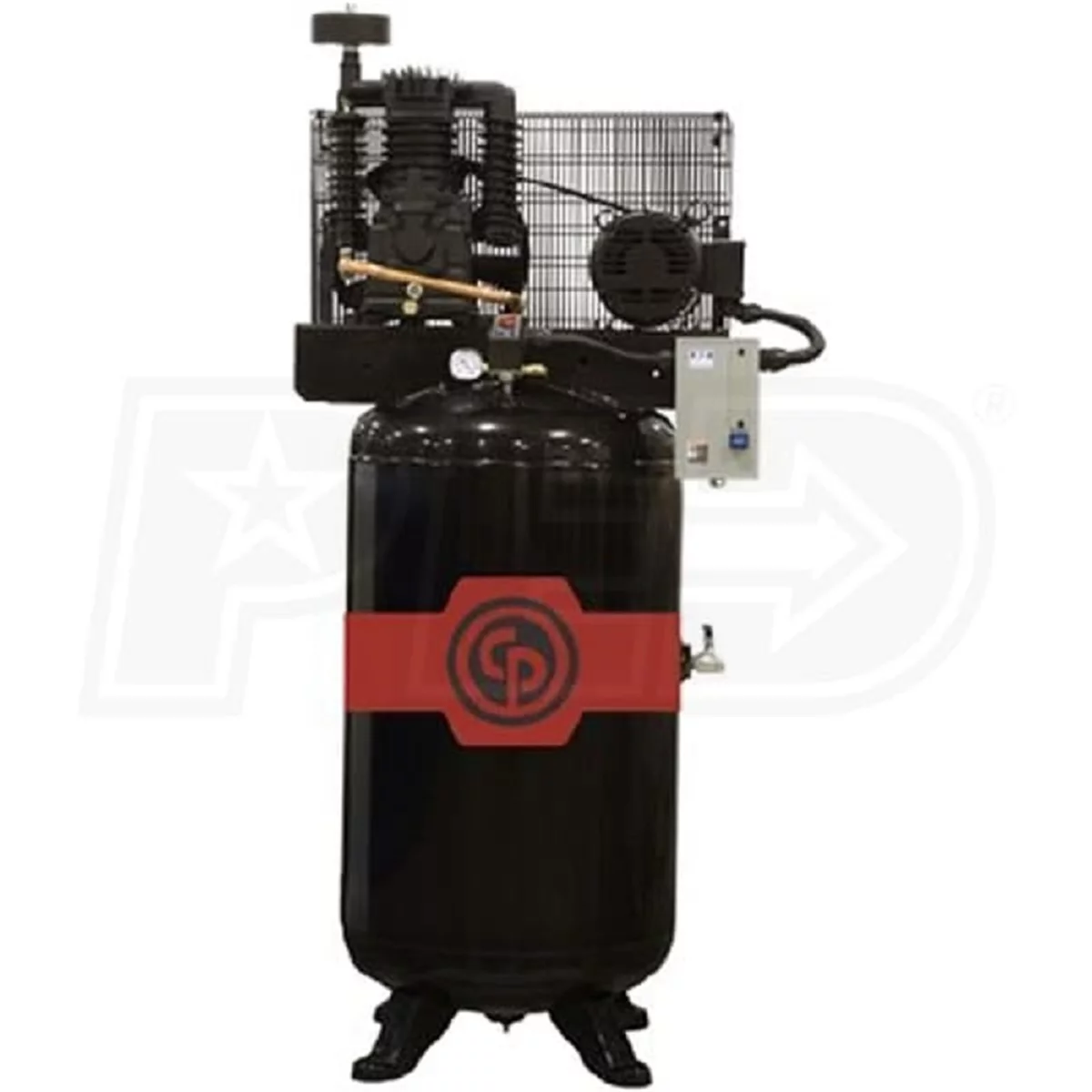 5 HP 3 Phase 80 Gal Vertical Tank