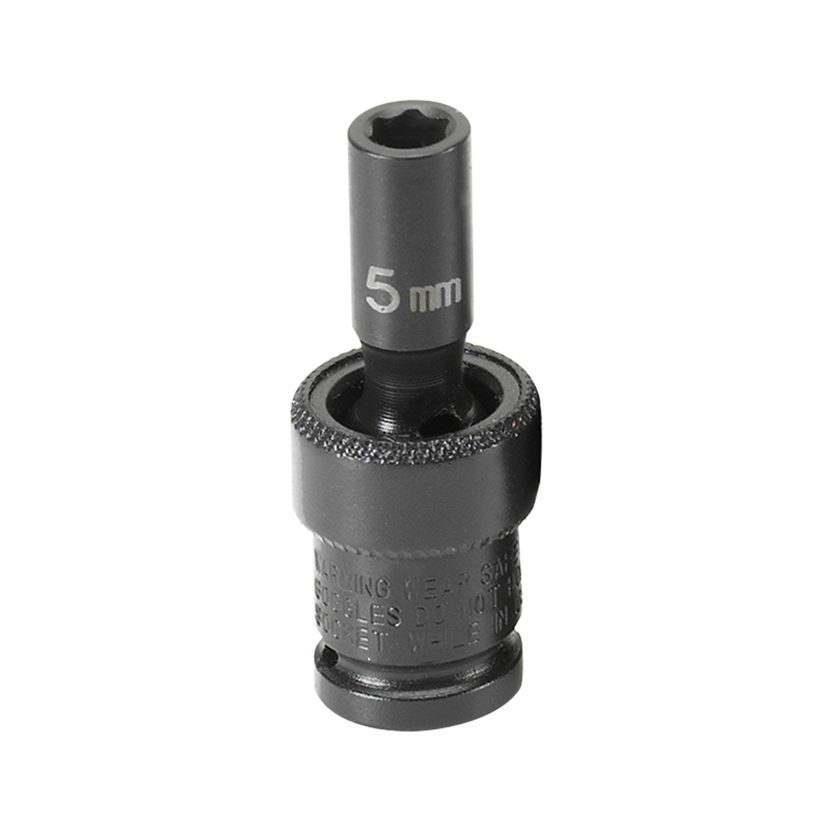 SOC 5MM 1/4D IMP UNIV 6PT