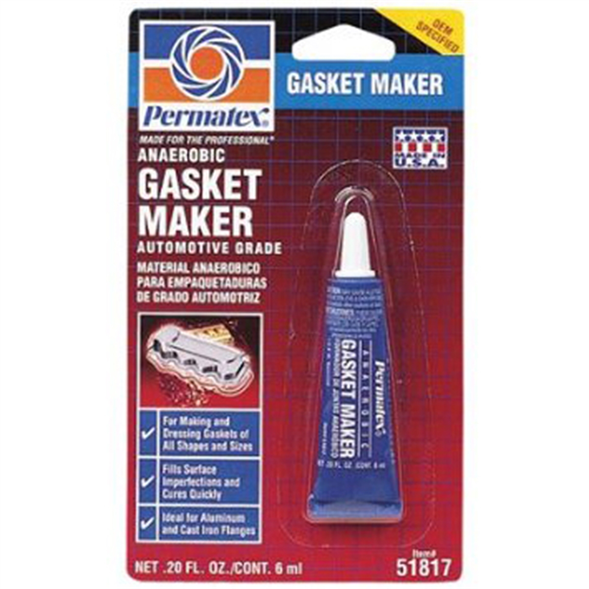 Anaerobic Gasket Maker 12pk