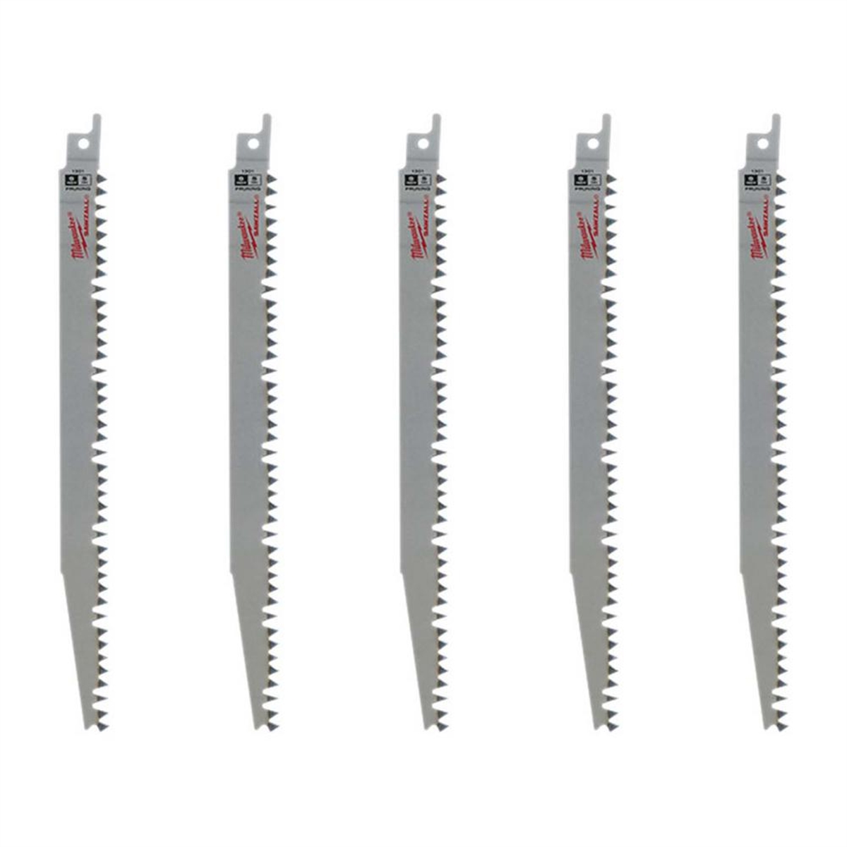 5-PK OF PRUNING SAWZALL RECIP SAW BLADES 5 TPI