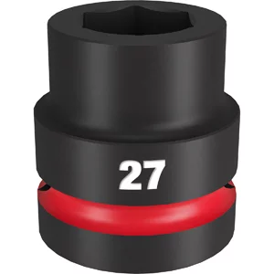 SHOCKWAVE Imp Duty 1"Dr 27MM Std 6-PT Socket