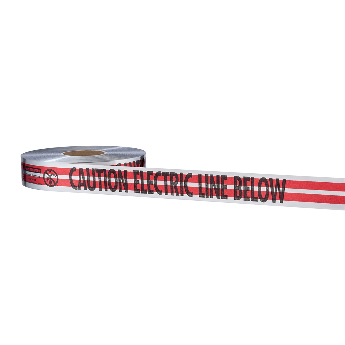 MAGNATEC Premium Detectable Tape-Electric Line