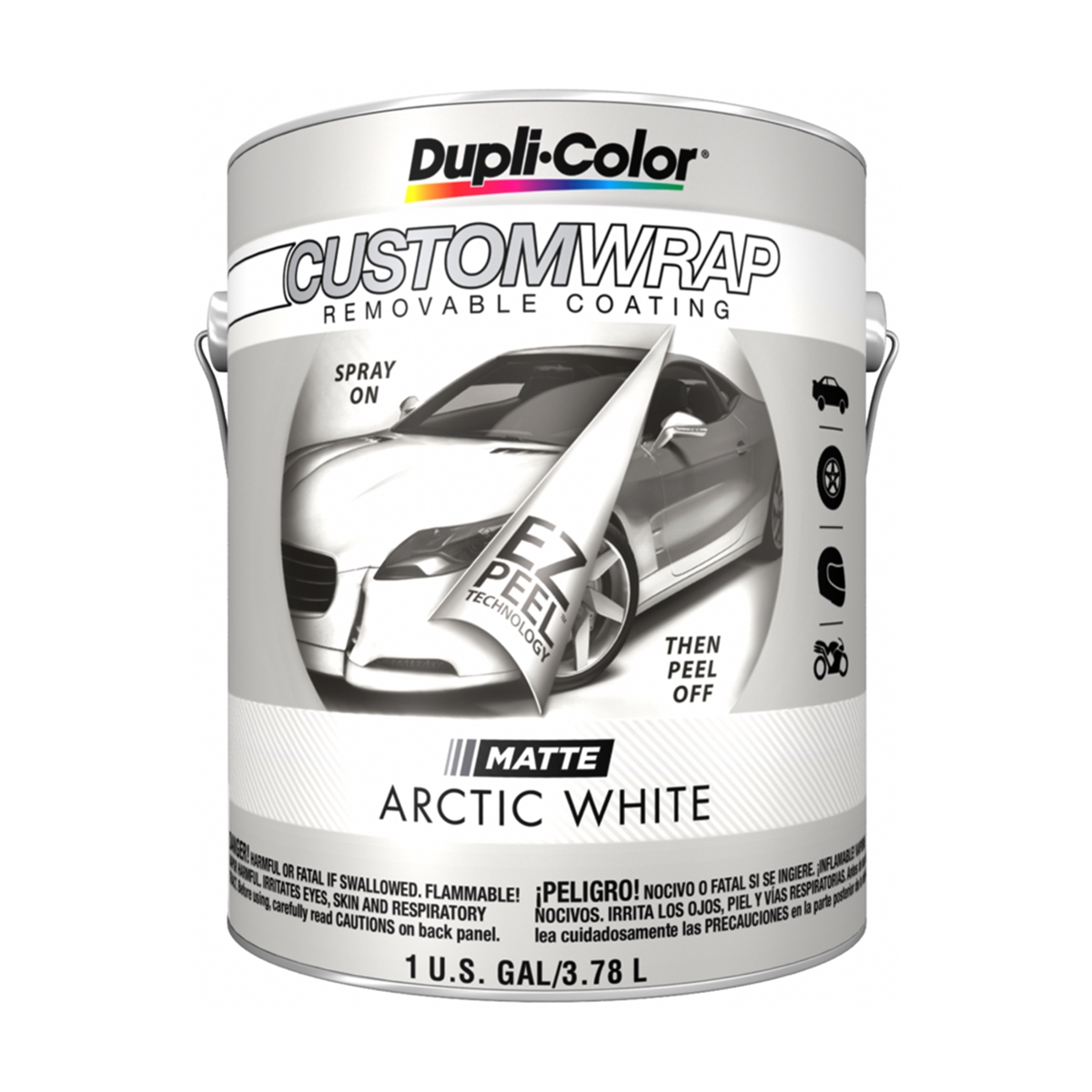 Custom Wrap, Arctic White