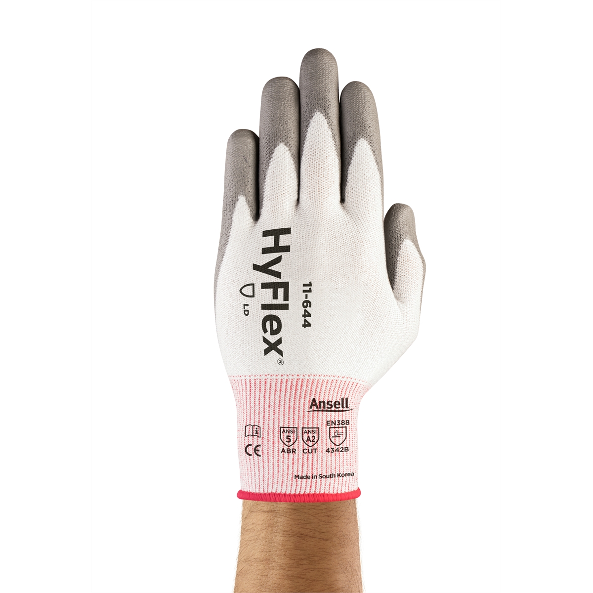 GLOVE HYFLEX 11-644 CUT PROTECT SZ 7 12PK