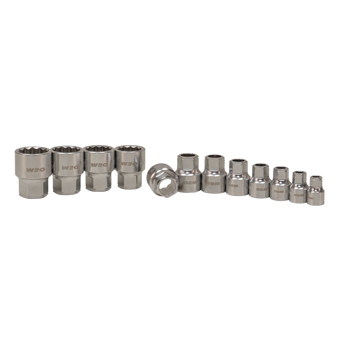 12PC GO THROUGH SOCKET SET