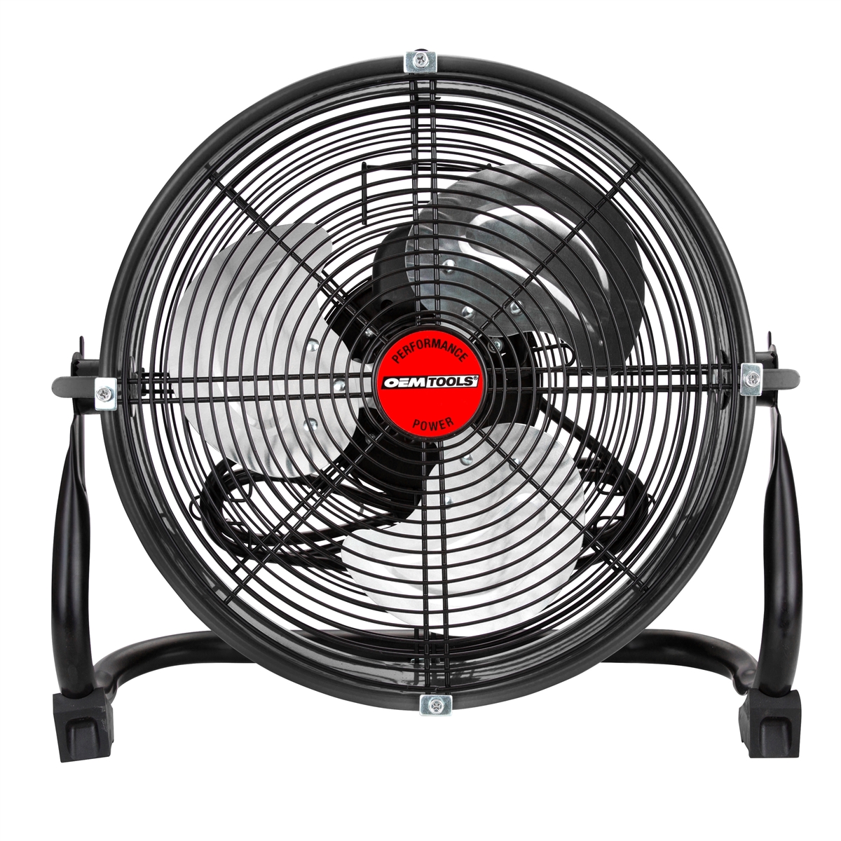 12" BLACK DRUM FAN