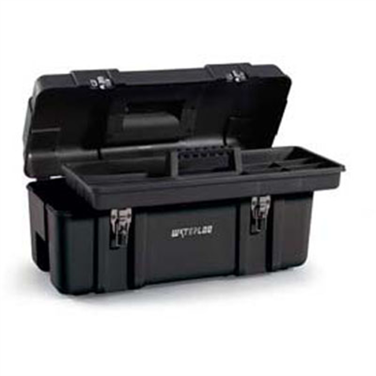 23 In. Plastic Hand Tool Box w/Tote