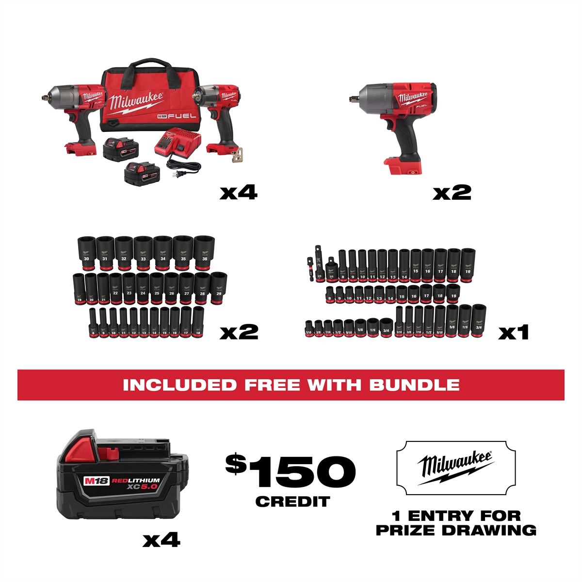 2021 TDE M18 Fastening Bundle