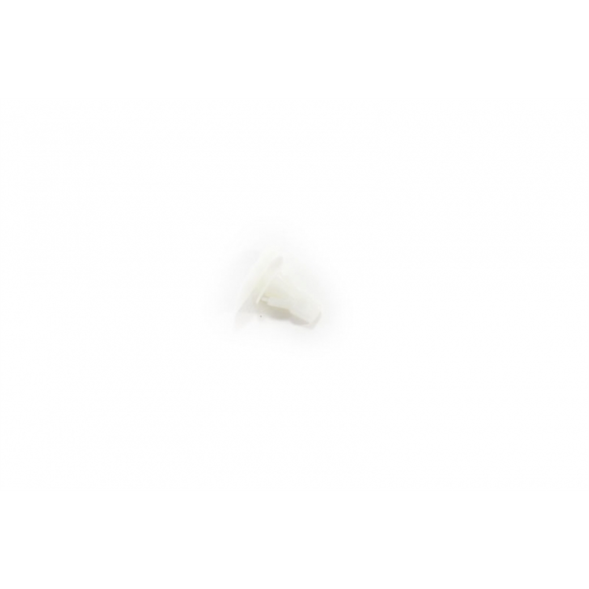 White Nylon Weather-Strip Retainer 5mm (Bag 100)