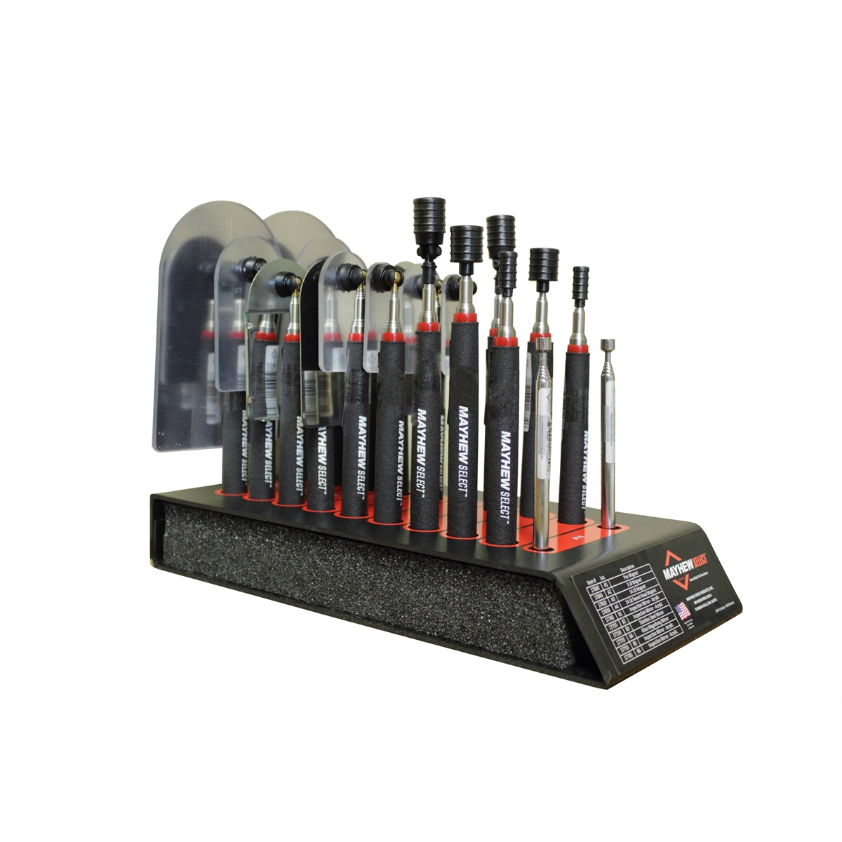 Mayhew Tools [80248] 20-PC INSPECT TOOL DISPLAY Mayhew 20-PC INSPECT ...