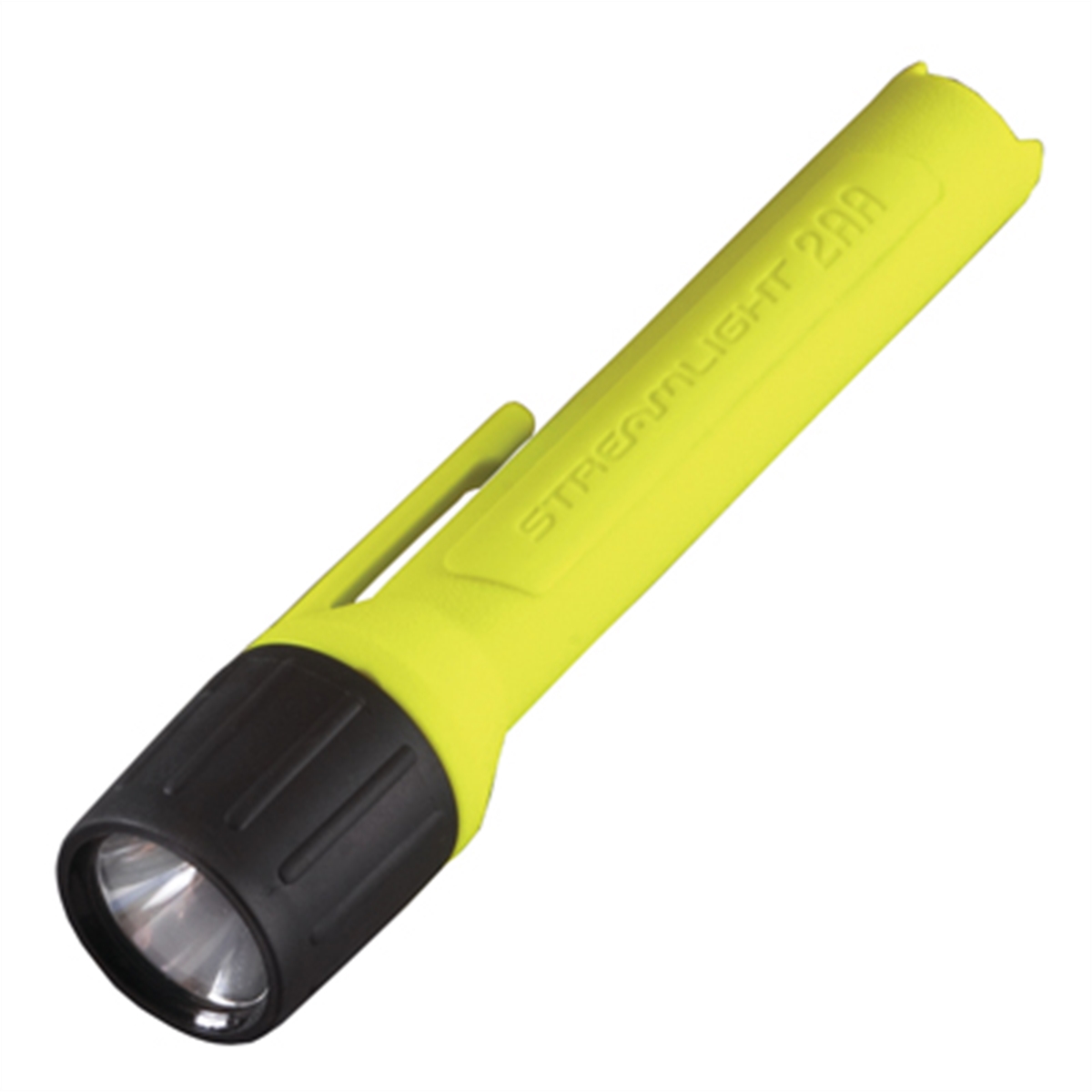 2AA xenon, yellow body, blister pack w/batteries