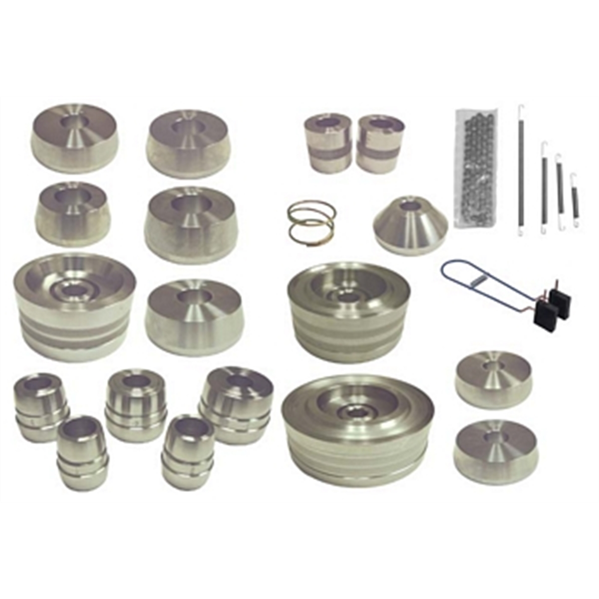 18-pc Brake Lathe Adapter, Gold Adapter Set