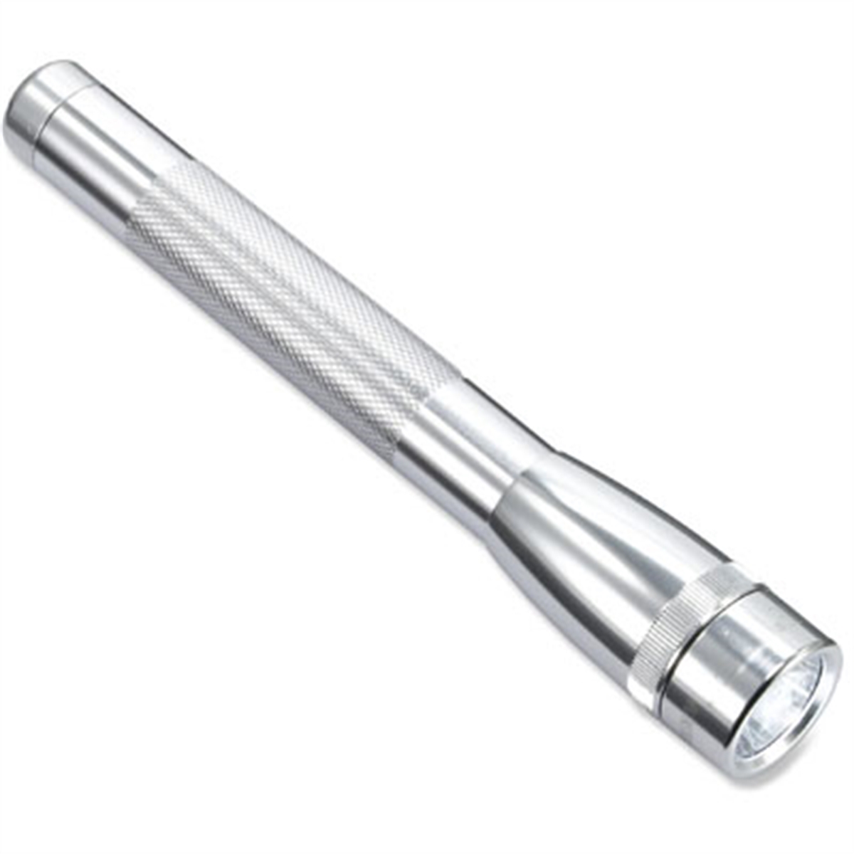 LED Pro Flashlight 2-Cell-Silv