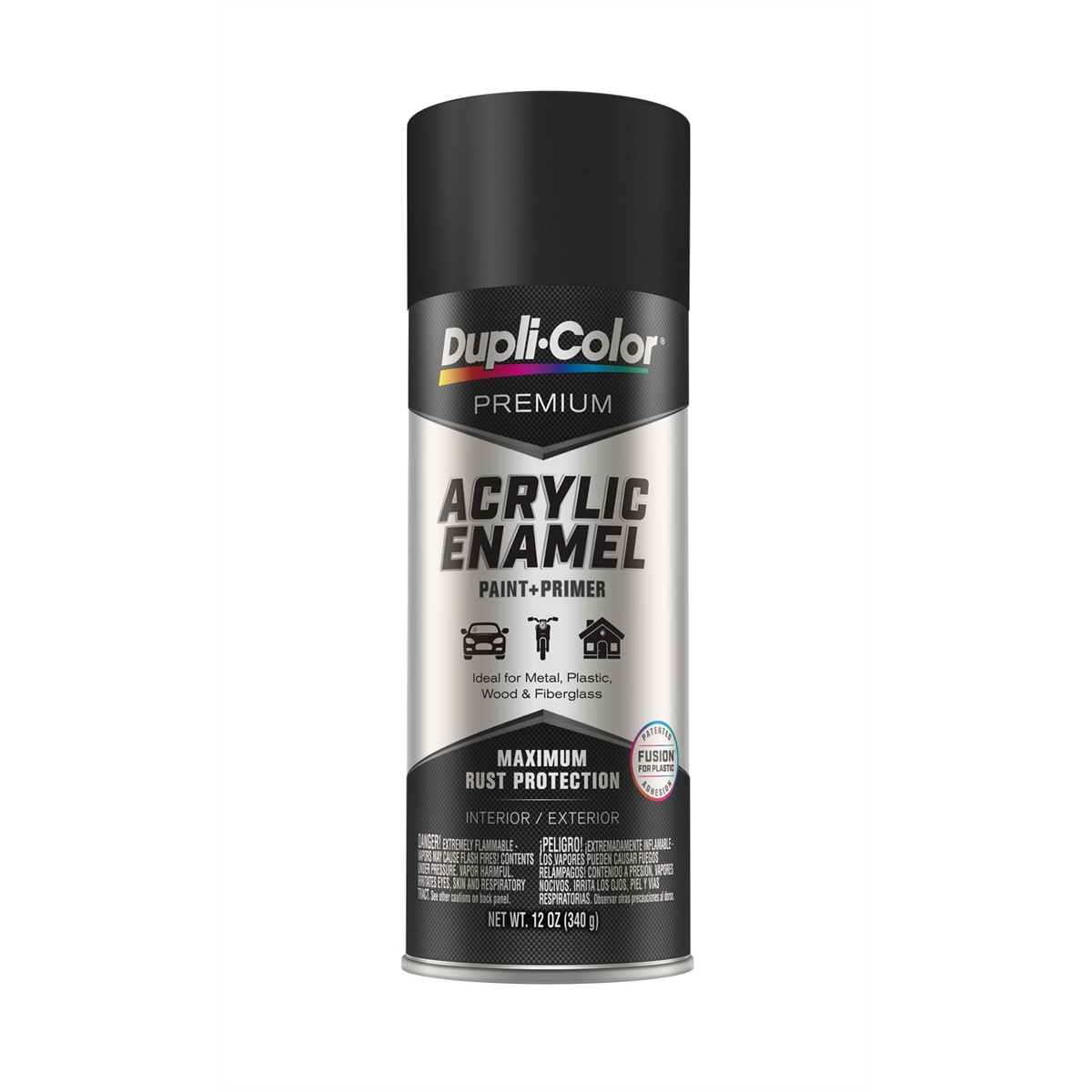 Premium Enamel, Black Stainless Steel