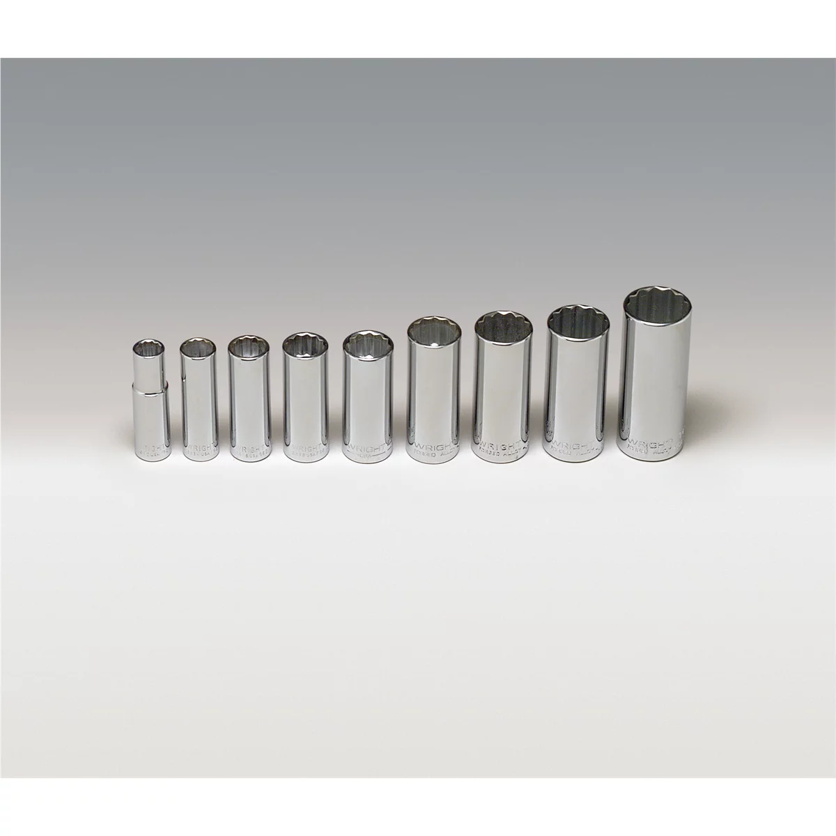 3/8"Dr 12Pt Dp Skt Set 9Pc