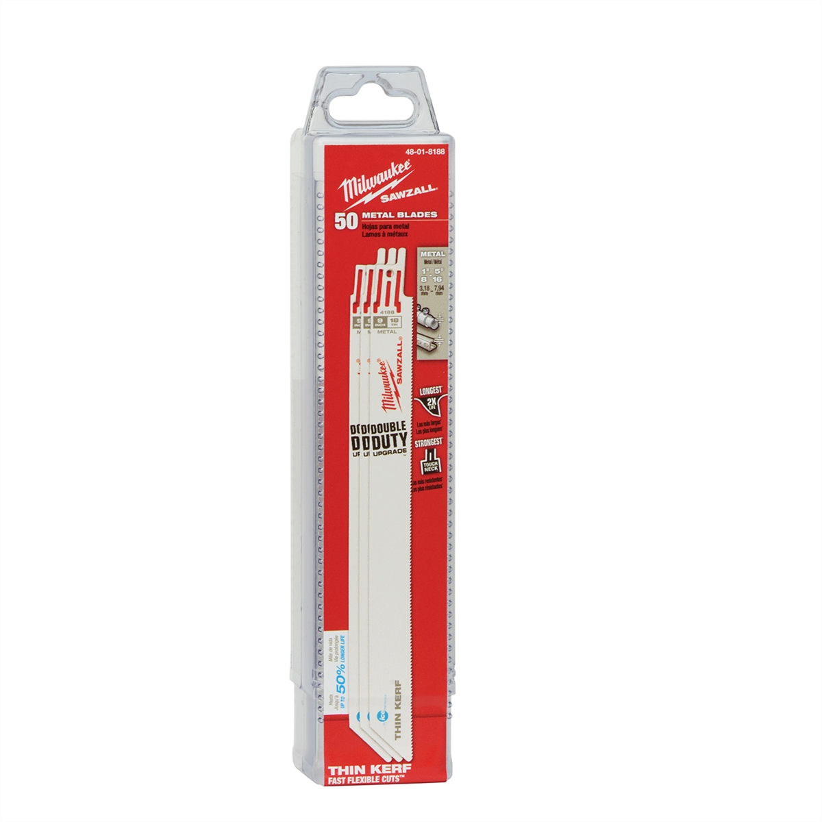9" 18 TPI Ice Hardened SAWZALL Blades (50 Pk)