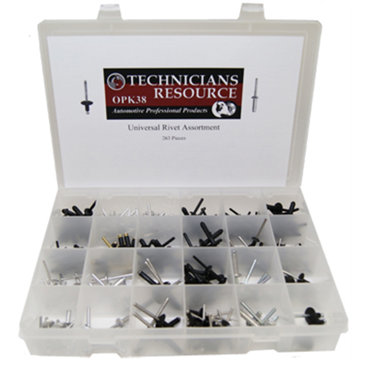 Universal Rivet Assortment (263-pc)
