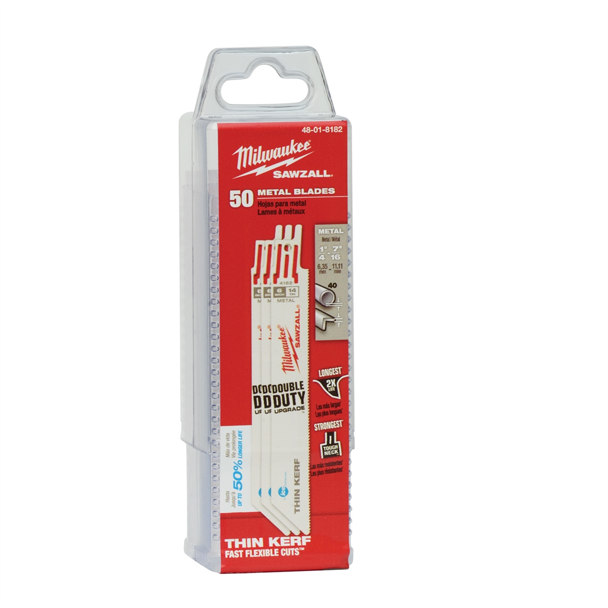 6" 14 TPI Ice Hardened SAWZALL Blades (50 Pk)