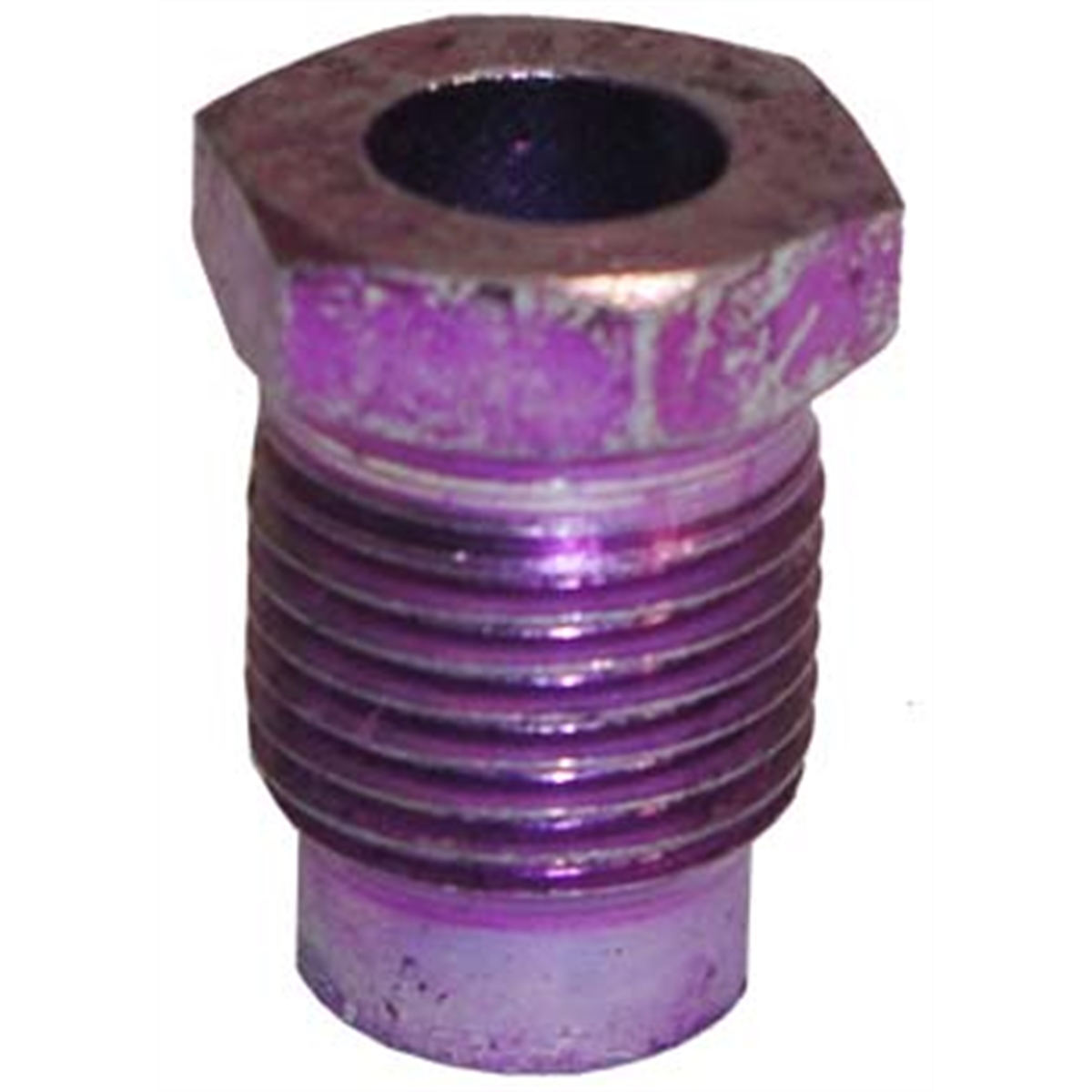 Bubble Flare Tube Nut 1/4" x 11mm x 1.0 TPI Red