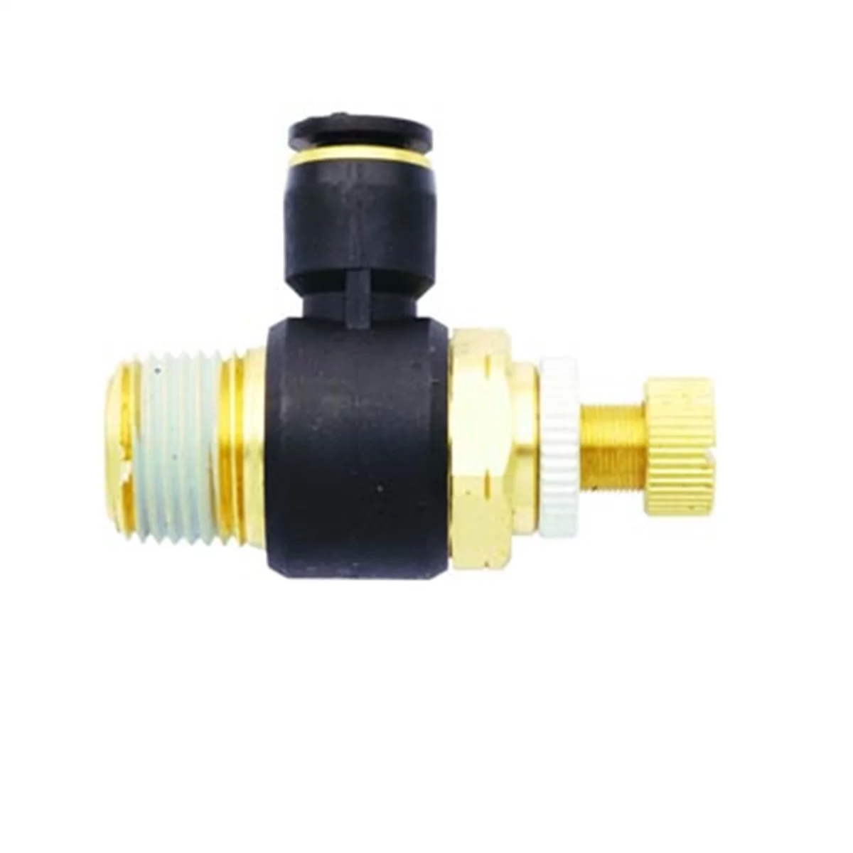 Flow Contr Out, Tube 1/2" OD, 1/2" NPT