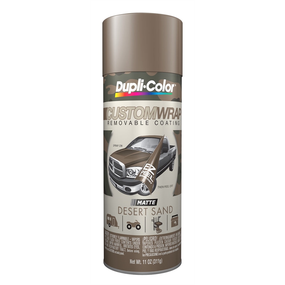Custom Wrap, Camouflage; Desert Sand