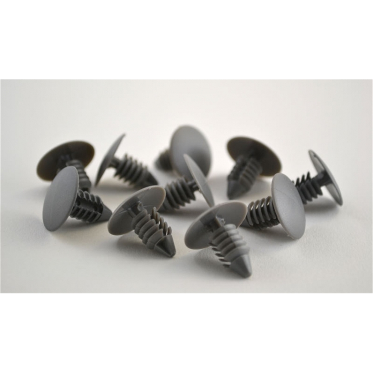 Gray Nylon Fender & Bumper Sheild Retainer