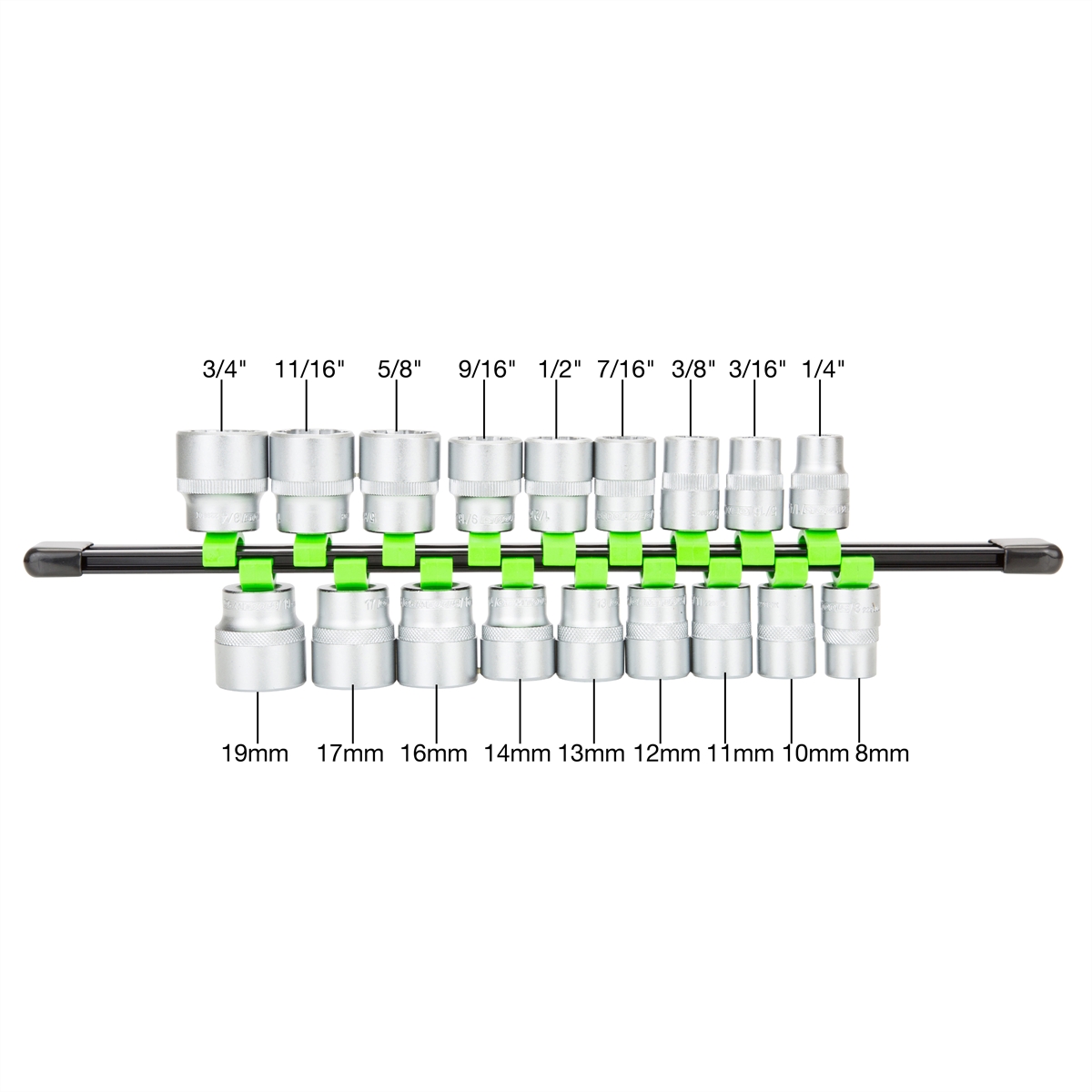 18PC BOLT EXT SOCKET SET