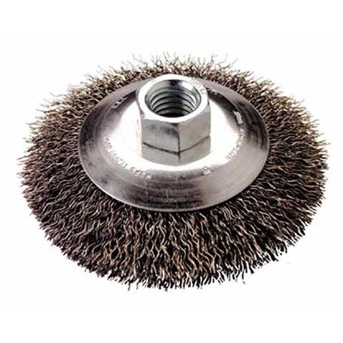 4" Bevel Crimped Brush - Stainless Steel