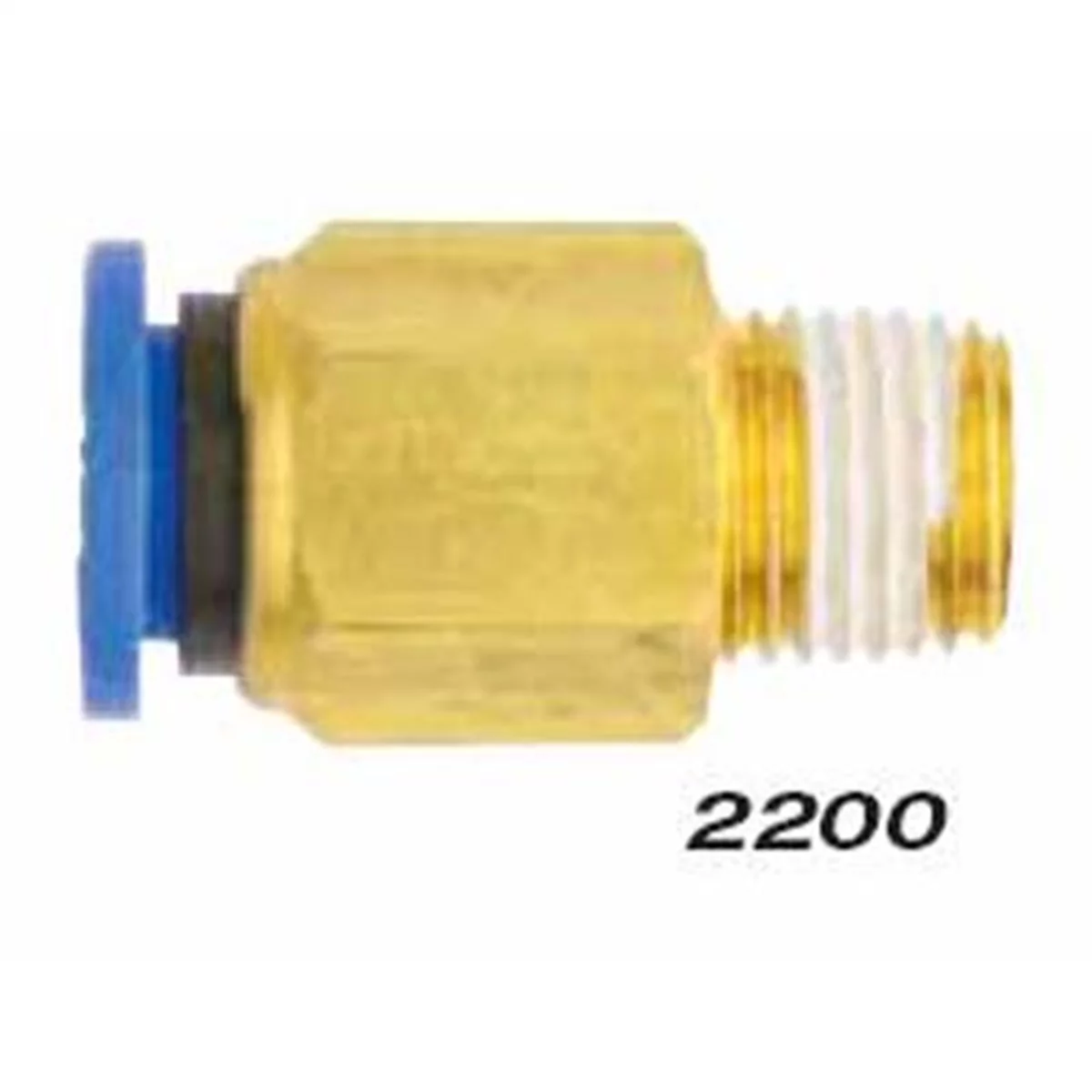 (image for) Straight - Tube 1/4" OD - 10-32 M.THD.