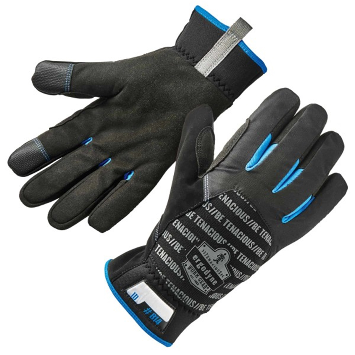 814 L Black Therm Util Gloves