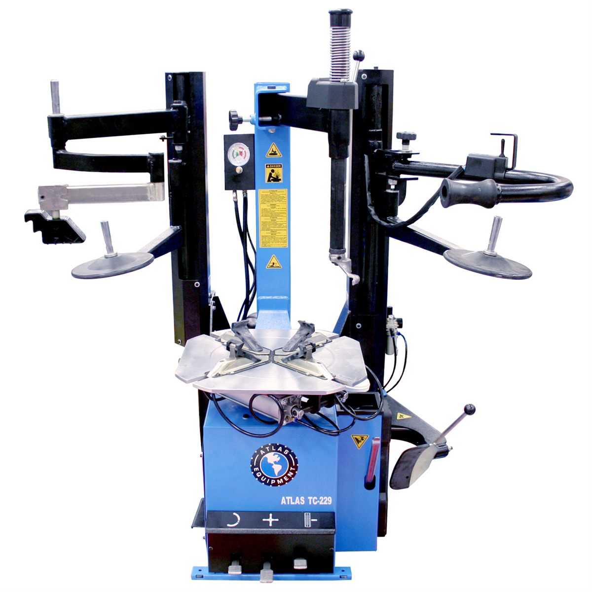 Atlas TC229DAA Dual Arm Tire Changer with Bead Blaster