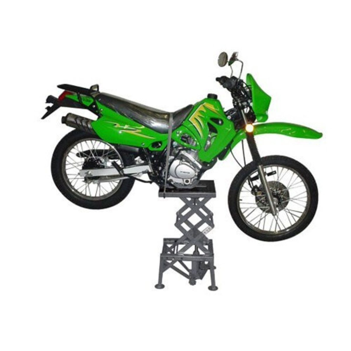 GRAY MOTOCROSS BIKE LIFT