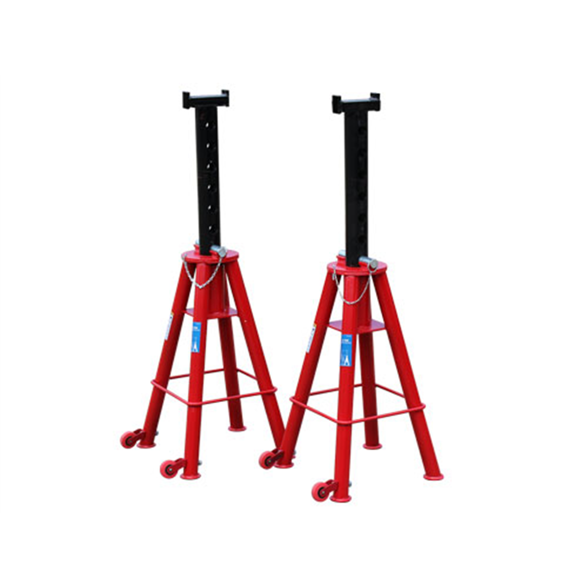 12 TON TALL JACK STANDS W/ WHEELS (1 PR)