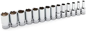 14PC 3/8"DR 6PT MID LENGTH SKT SET MM