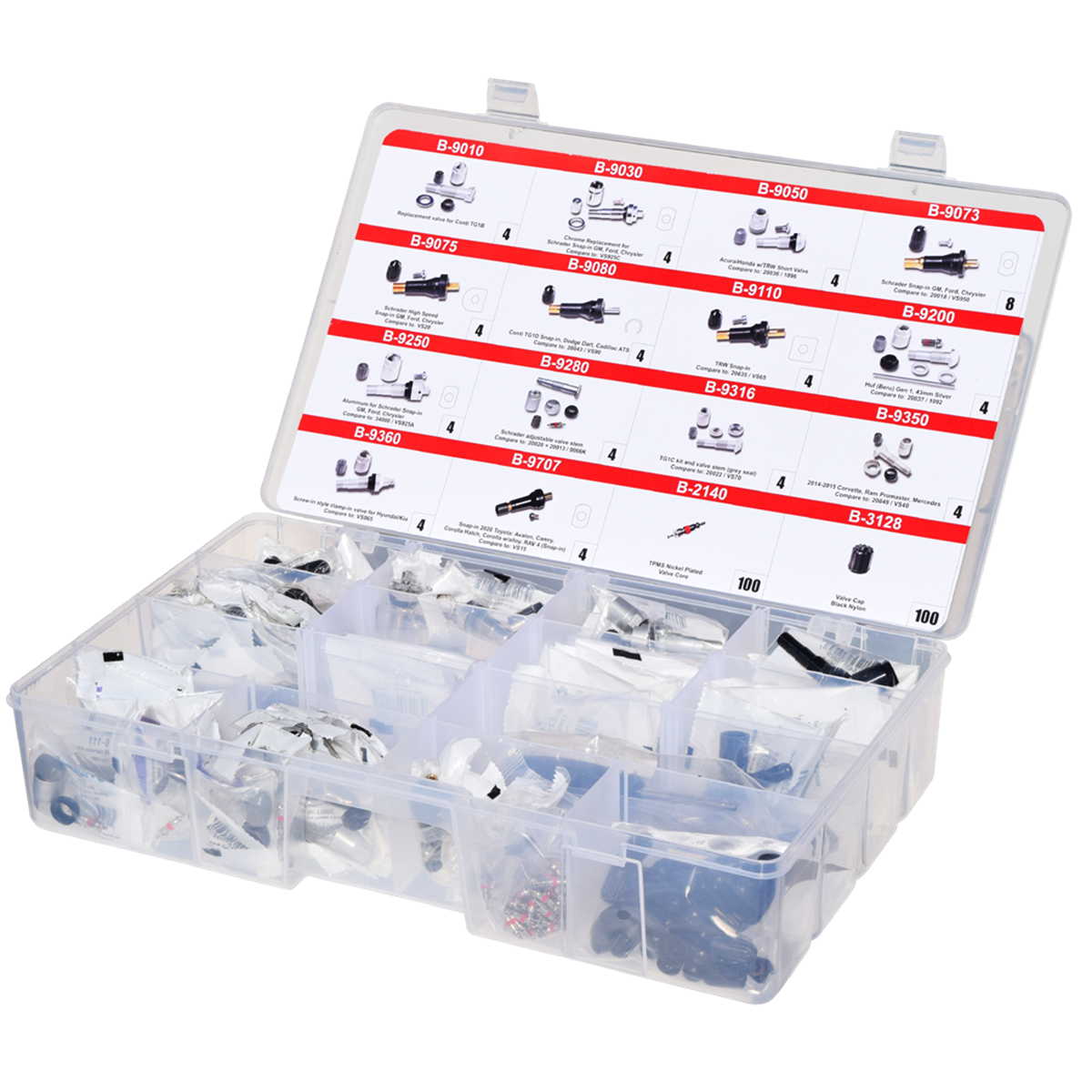 Bartec USA [RS-SVCKIT-040] TPMS Service Valve Stem Repair Kit ...