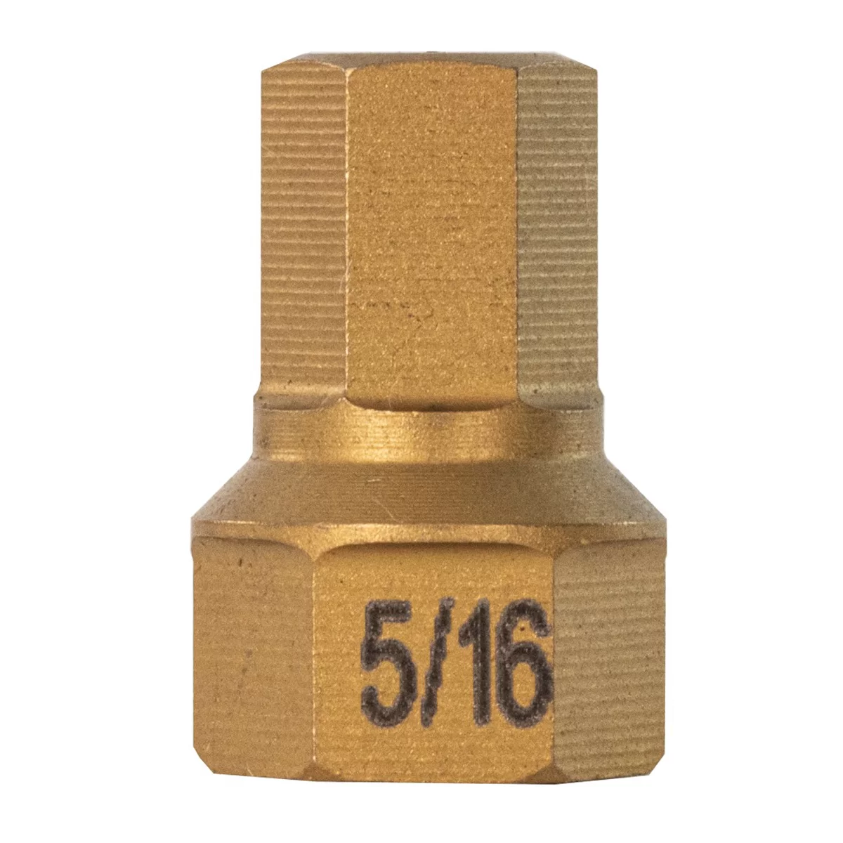 5/16" SAE Hex Dual Drive Bit, 7/16" Drive