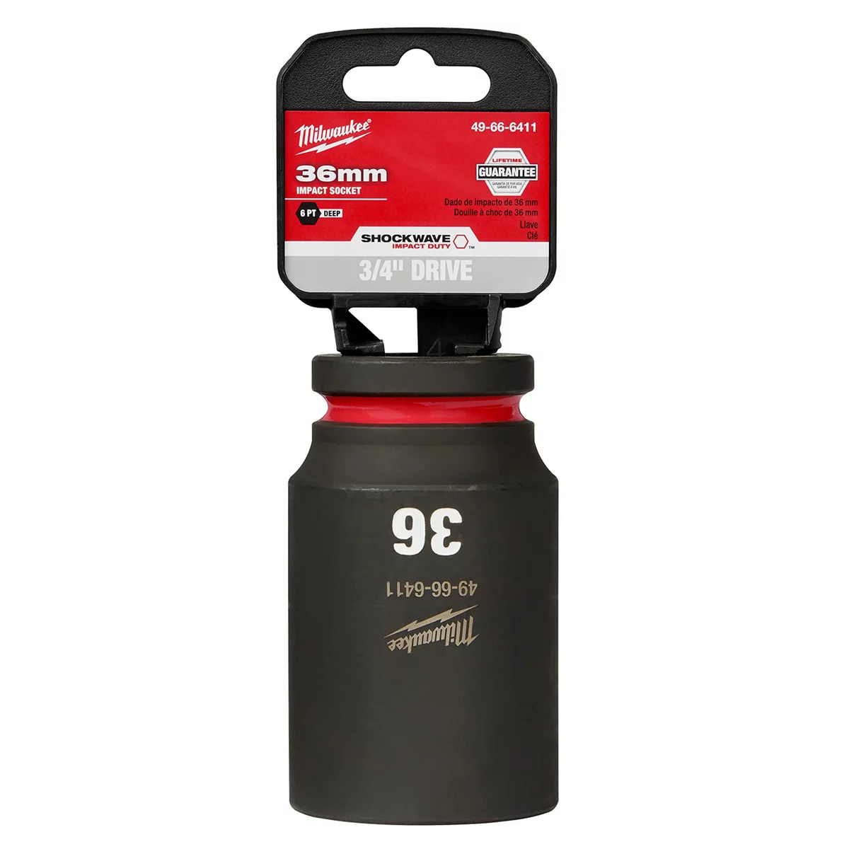 SHOCKWAVE Impact Dutyâ„¢ 3/4"Drive 36MM Deep 6 Point Socket