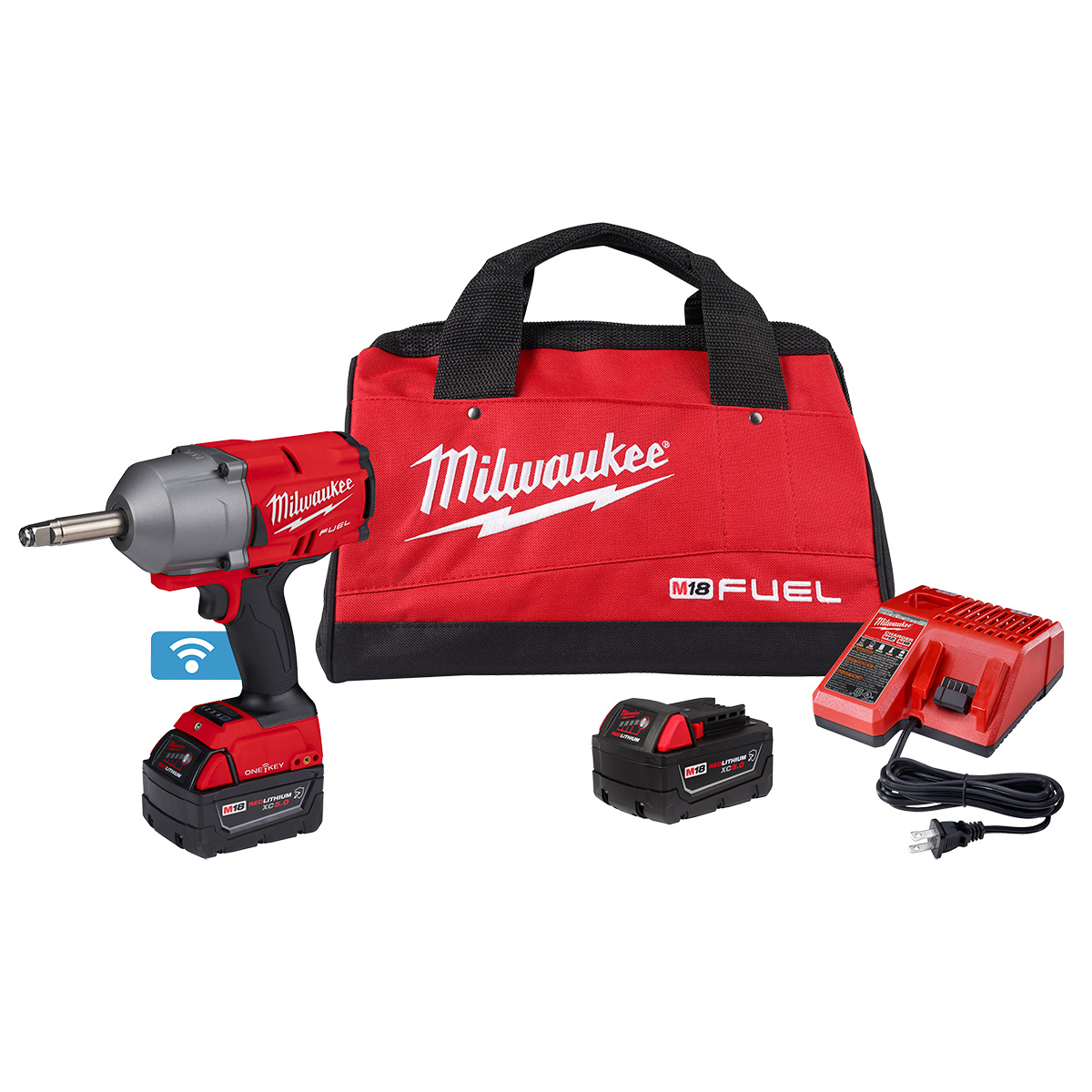M18 FUEL? ?? Ext. Anvil Controlled Torque Impact Wrench w/ONE-KE